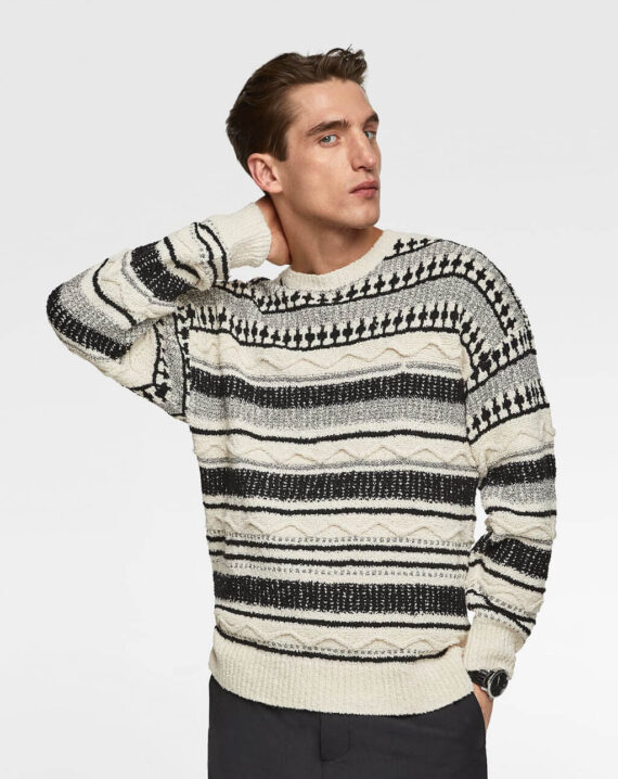 Jacket With Striped