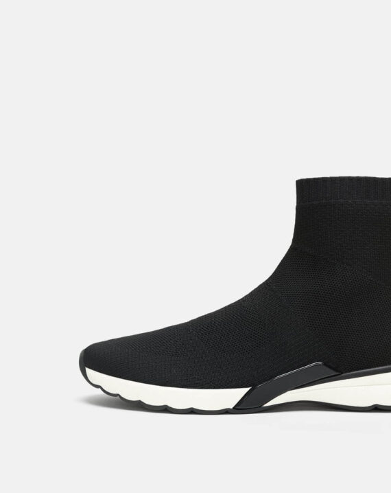 Fabric Top High Sneakers - Image 4