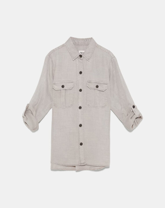Shirt Mango Gray - Image 5