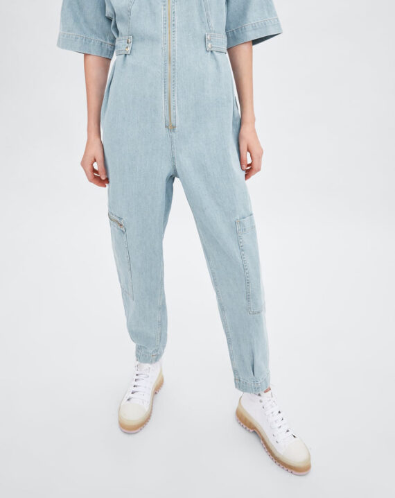 Denim Jumpsuit - Image 3