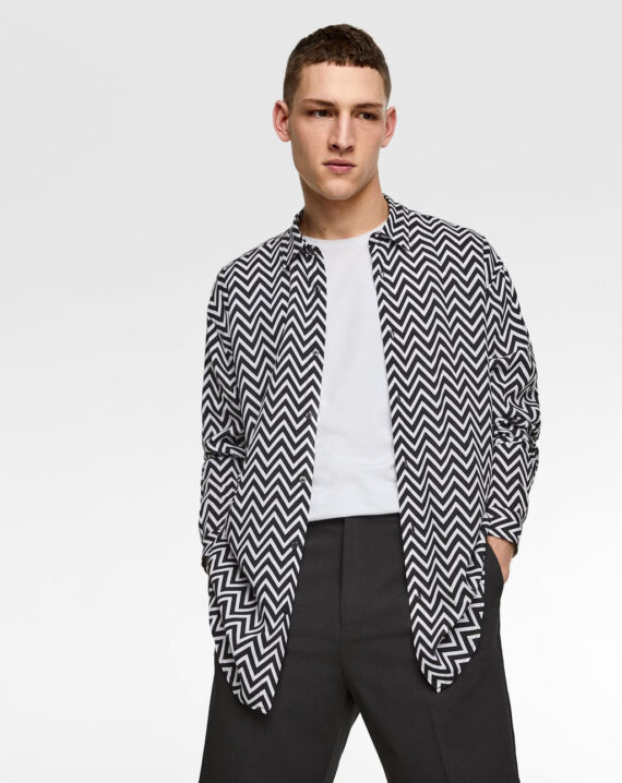 Twin Zigzag Shirt